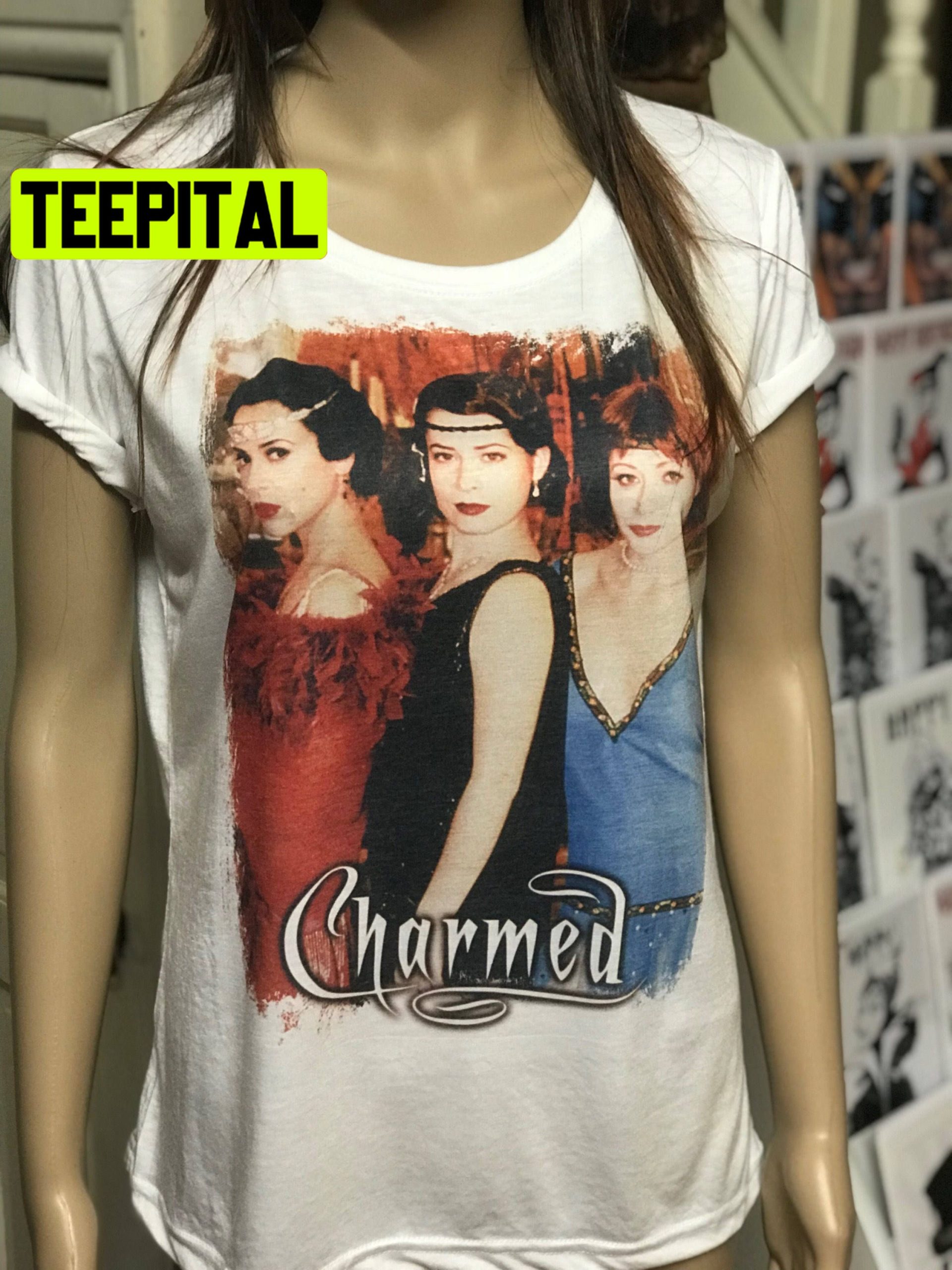 Charmed Custom Made Men's And Women's All Sizes Halloween Trending Unsiex T-Shirt