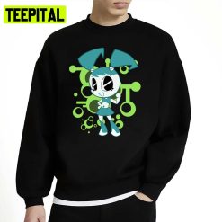 Chibi Art Teenage Robot My Life As A Teenage Robot Unisex Sweatshirt