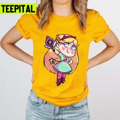 Chibi Art Theo Graphic Star Vs The Forces Of Evil Unisex T-Shirt