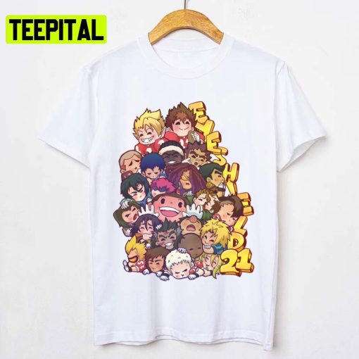 Chibi Pile Cute Eyeshield 21 Unisex T-Shirt