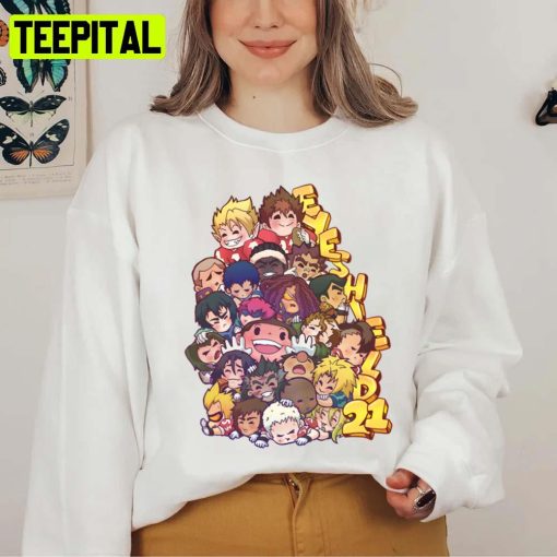 Chibi Pile Cute Eyeshield 21 Unisex T-Shirt