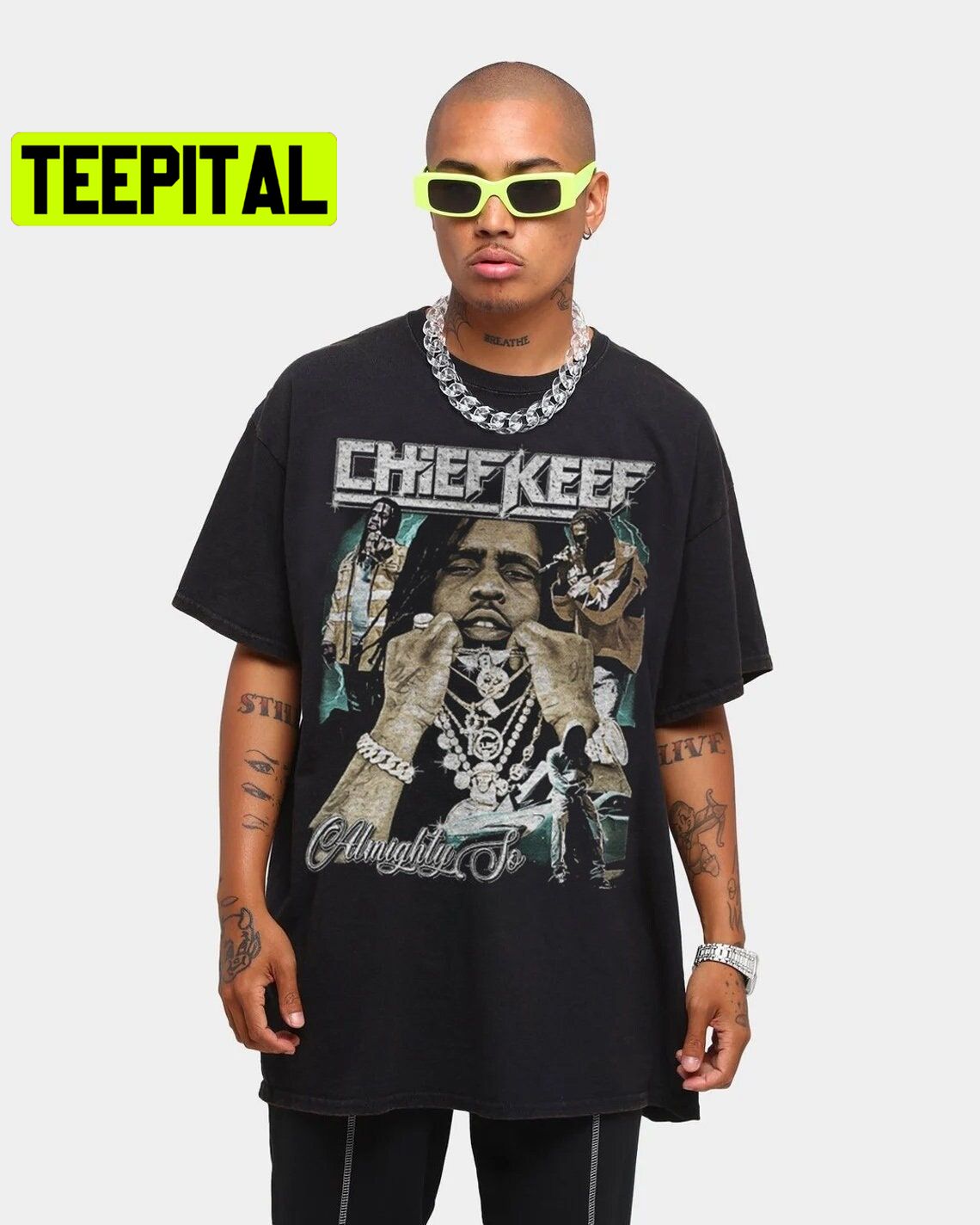Chief Keef Vintage RapTrending Unisex Shirt