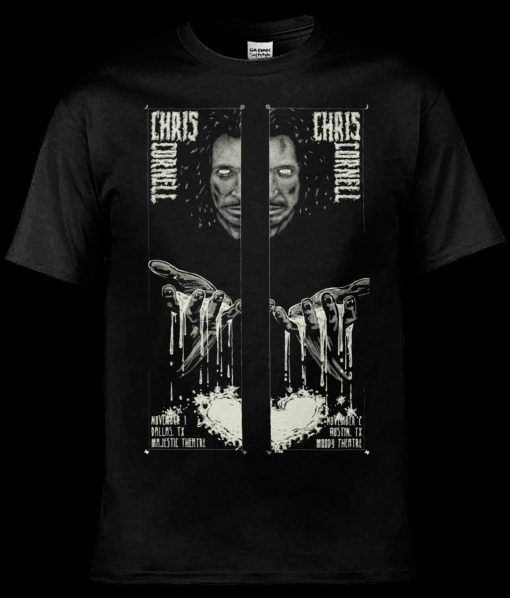 Chris Cornell Poster T-Shirt