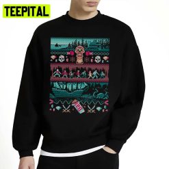 Christmas In The Goondocks Knit Pattern Ugly Unisex Sweatshirt