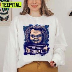 Chucky Mugshot Premium Halloween Graphic Unisex Sweatshirt