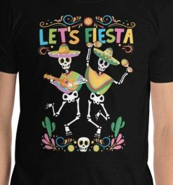 Cinco De Mayo Skeleton Guitar Shirt