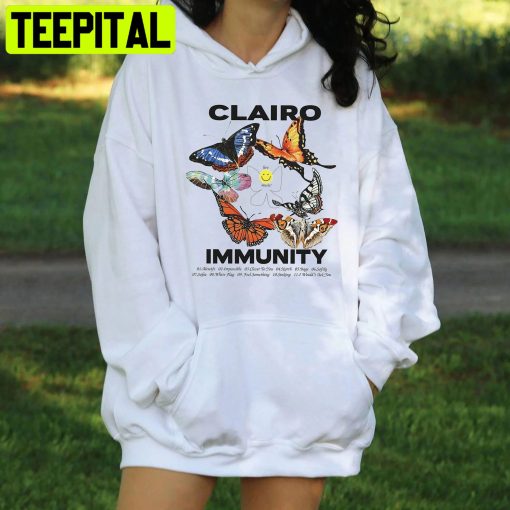 Clairo Merch Butterfly Trending Unisex Shirt