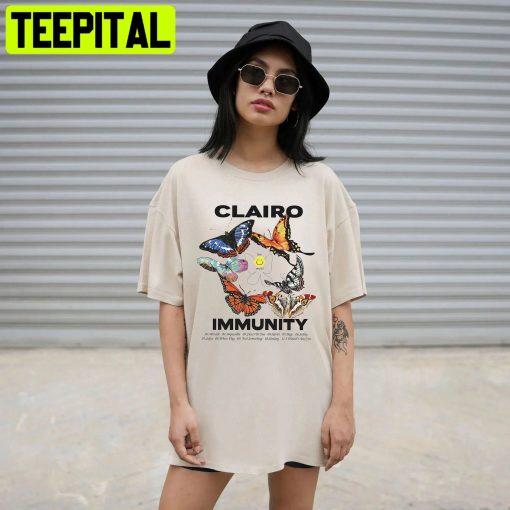 Clairo Merch Butterfly Trending Unisex Shirt