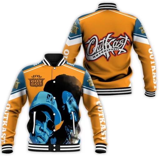 Classic Outkast Portrait Outkast Baseball Jacket