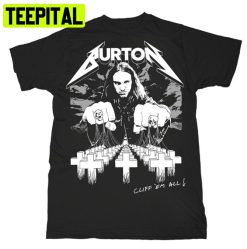 Cliff Burton Master Of Puppets Meta Band Trending Unisex Shirt