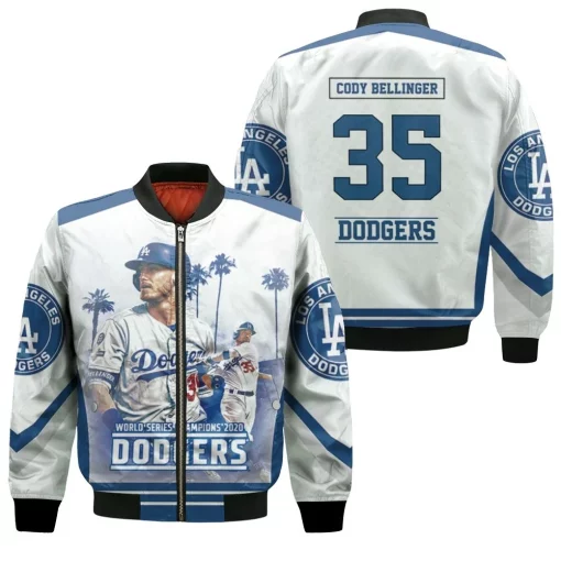 Cody Bellinger 35 La Dodgers Bomber Jacket