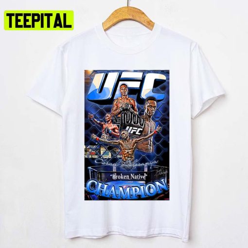 Collage D 1 Premium Israel Adesanya Unisex T-Shirt