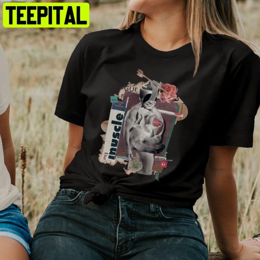 Collage In Dada Style Trending Unisex Shirt