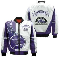 Colorado Rockies 3d Bomber Jacket