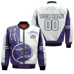 Colorado Rockies 3d Personalized Bomber Jacket