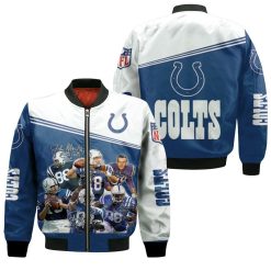 Colts 3d Jersey Bomber Jacket