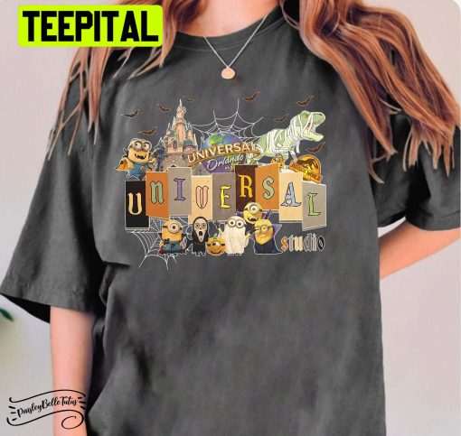 Comfort Colors Universal Studios Halloween Retro Trending Unisex Shirt