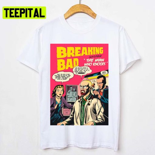 Comics Styl Design Breaking Bad Cover Unisex T-Shirt