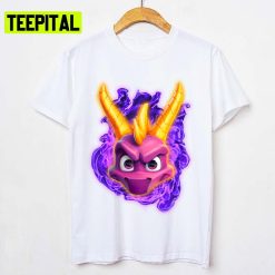 Cool Spyro The Dragon Animated Art Unisex T-Shirt