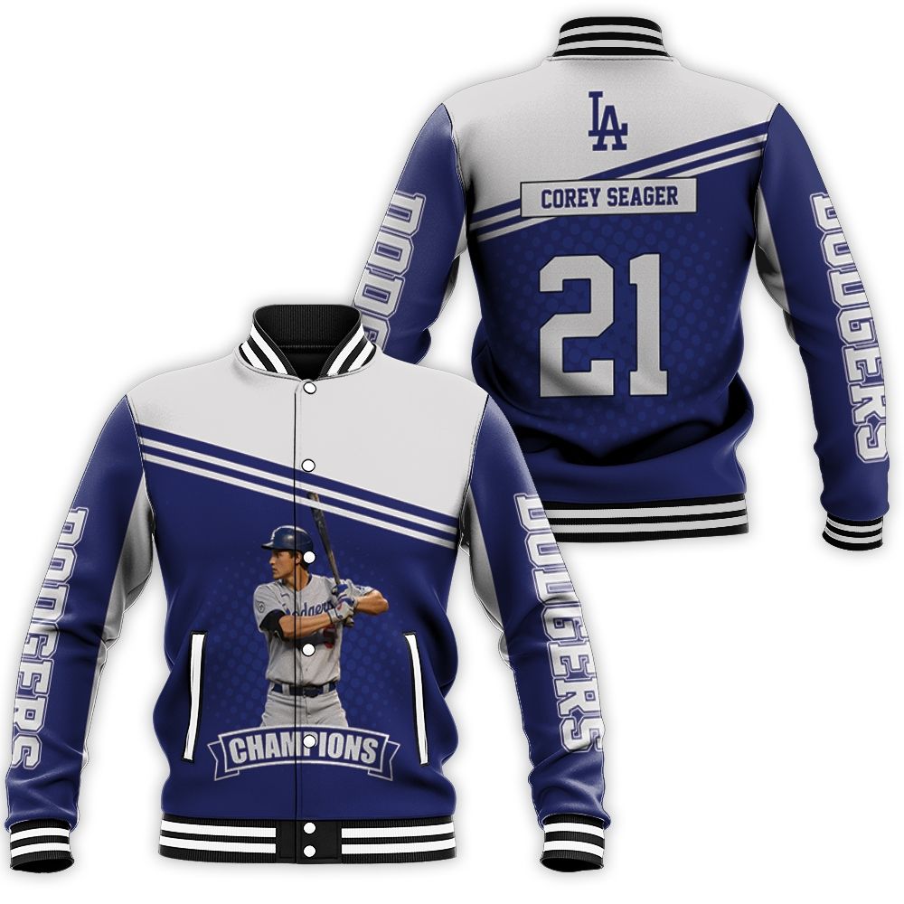 Corey Seager 5 Los Angeles Dodgers Baseball Jacket – Teepital – Everyday  New Aesthetic Designs