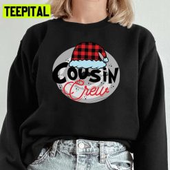 Cousin Crew Merry Christmas Christmas Design Xmas Unisex Sweatshirt