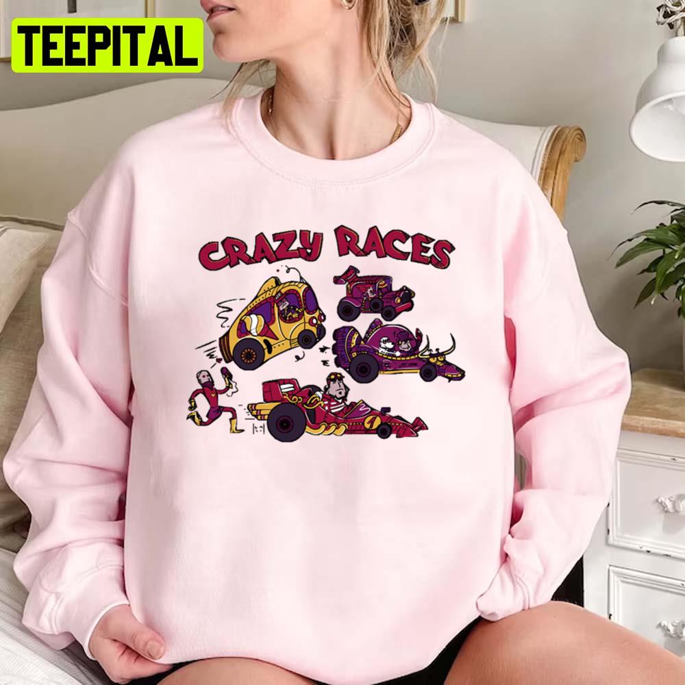 Crazy Races Tom Slick In The Thunderbolt Unisex Sweatshirt