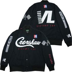 Crenshaw Victory Lap Nipsey Black Premium Baseball Jacket