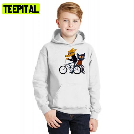 Crimes Riding A Bike Night In The Woods Hoodie