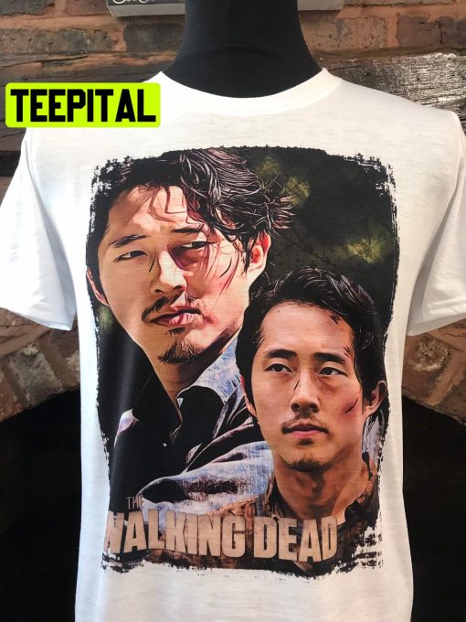 Custom Made Glenn From The Walking Dead Steven Yuen Halloween Trending Unsiex T-Shirt