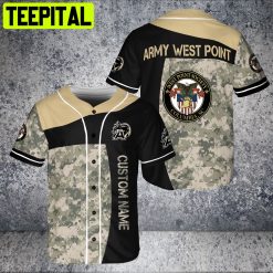 Custom Name Army West Point United States Camor 3D BaseBall Jersey