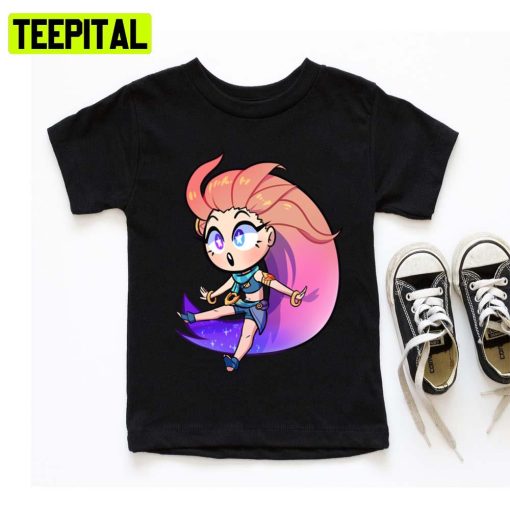 Cute Chibi Art Zoe League Hoodie