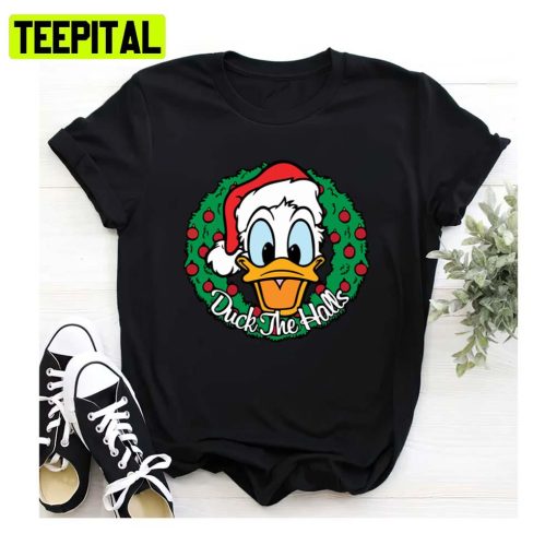 Cute Donald Animated Art Merry Christmas Unisex Sweatshirt