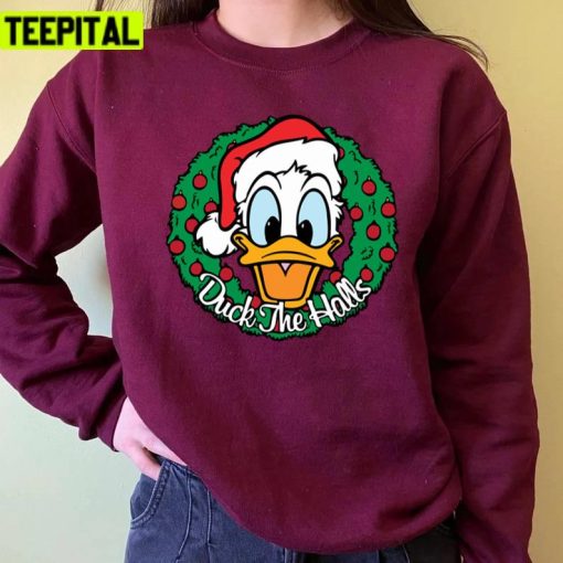 Cute Donald Merry Christmas Classic Unisex Sweatshirt