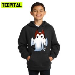 Cute Ghost Queen Of Chaos Scarlet Witch Halloween Illustration Hoodie