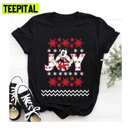 Cute Girl Cartoon Mouse Christmas Ugly Unisex Sweatshirt