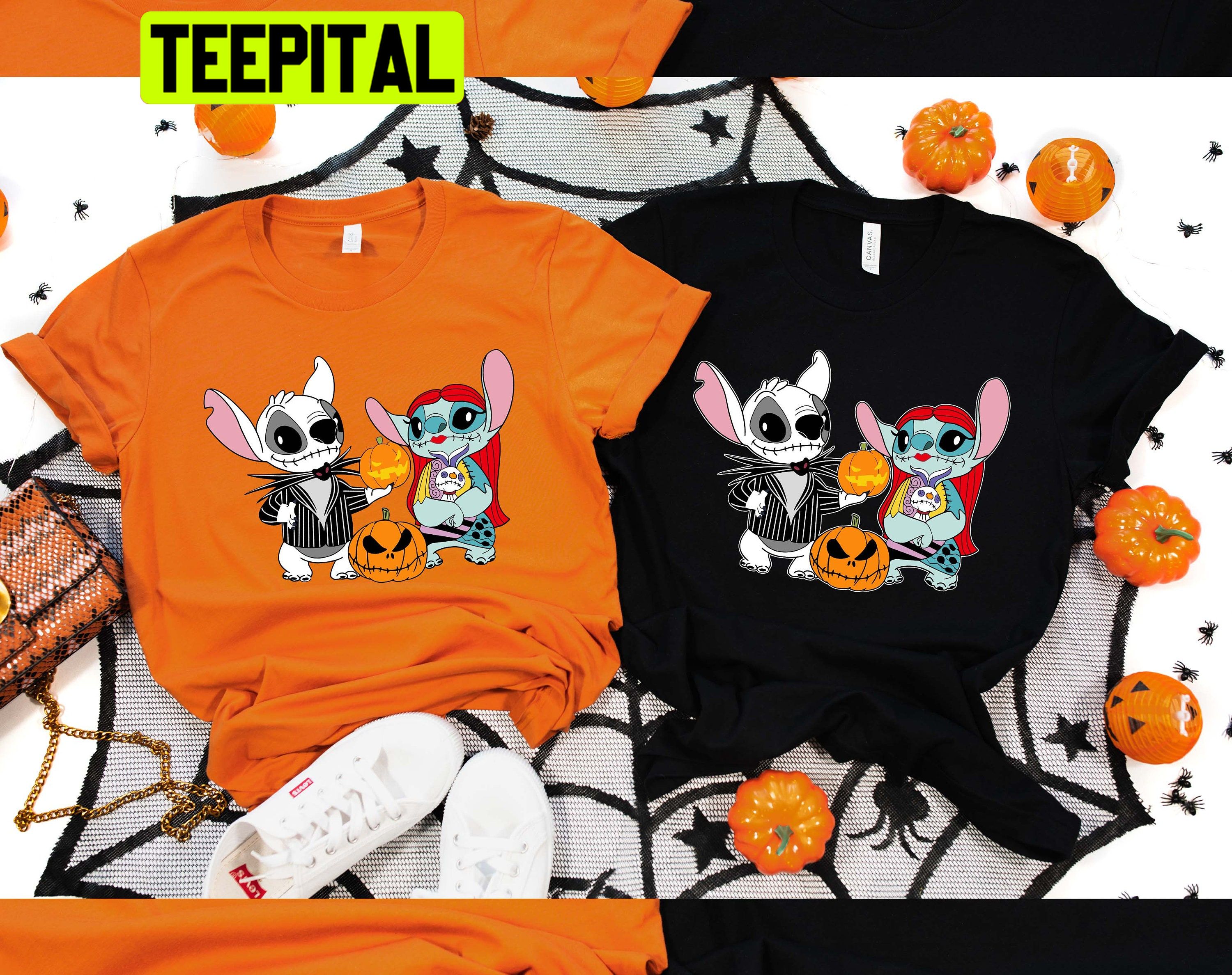 Cute Lilo And Stitch HalloweenTrending Unisex Shirt