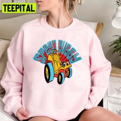 Cute Wagon Animated Speed Buggy Unisex Sweatshirt