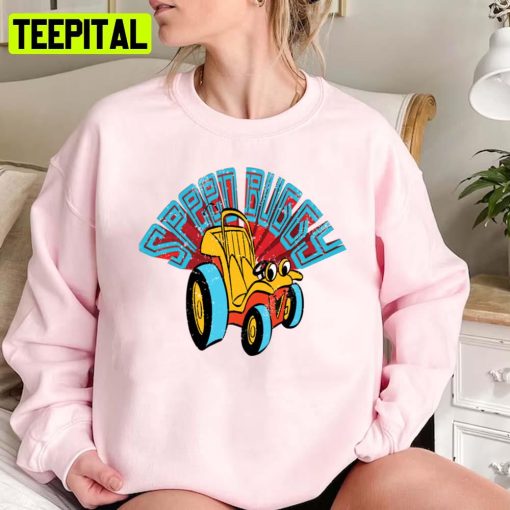 Cute Wagon Animated Speed Buggy Unisex Sweatshirt