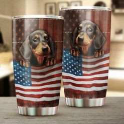 Dachshund Dog American Stainless Steel Cup