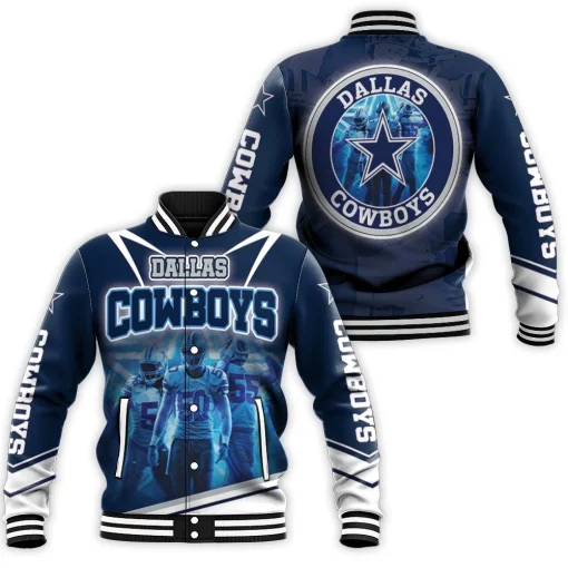 Dallas Cowboys 2021 Super Bowl Nfc East Division Baseball Jacket