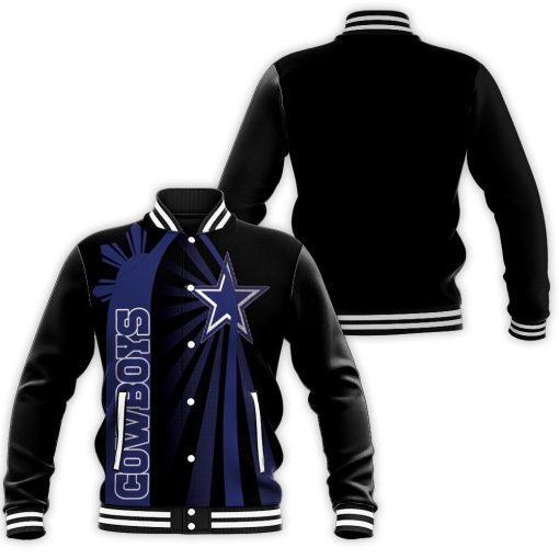 Dallas Cowboys 3d Baseball Jacket