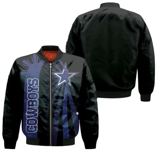 Dallas Cowboys 3d Bomber Jacket