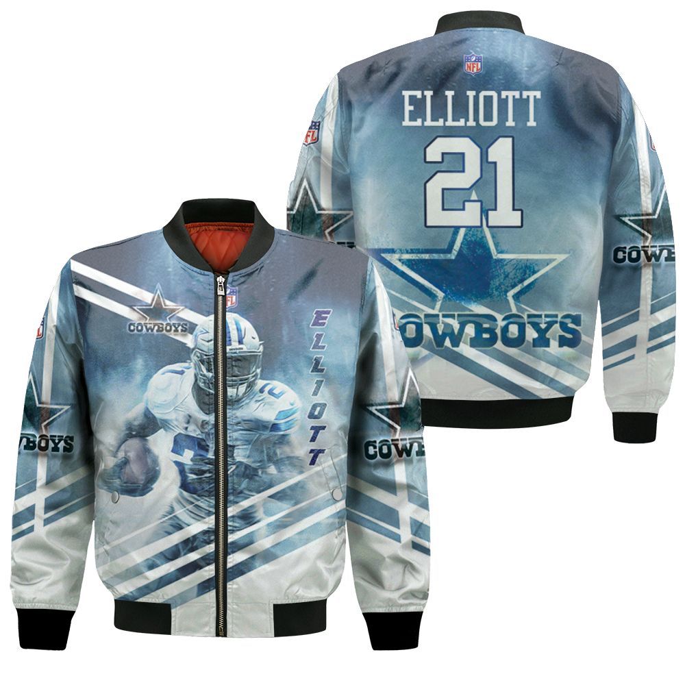 Ezekiel Elliott Dallas Cowboys Apparel Dallas Cowboys Mens Blue