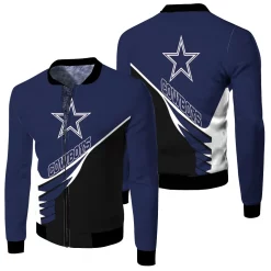 Dallas Cowboys Logo Tanktop Legging 3d Fleece Bomber Jacket