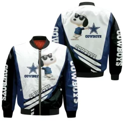 Dallas Cowboys Snoopy Fan 3d Jersey Bomber Jacket