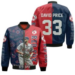 David Price Boston Red Sox 33 Bomber Jacket