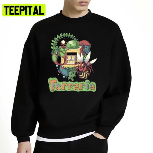 Day For Jungle Halloween Terraria Game Unisex Sweatshirt