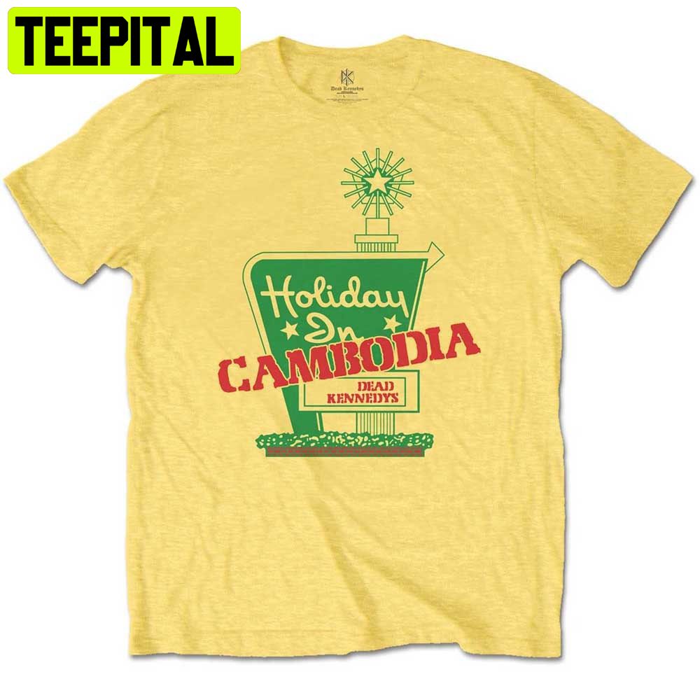 Dead Kennedys Holiday In Cambodia Yellow Trending Unisex Shirt