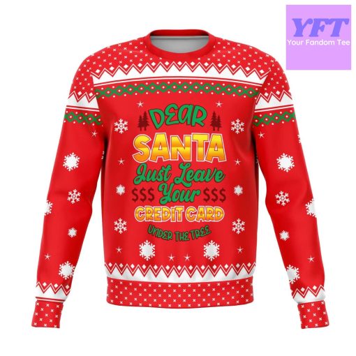 Dear Santa For For Meme 3d Ugly Christmas Sweater