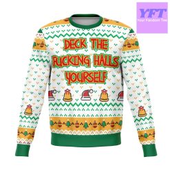 Deck The Halls Yourself Dank Meme 2022 Design 3d Ugly Christmas Sweater